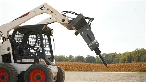 concrete stuck on skid steer attachments|concrete skid steer breaker.